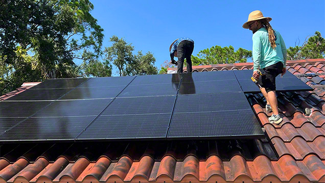 Solar Panels on Ekoroof